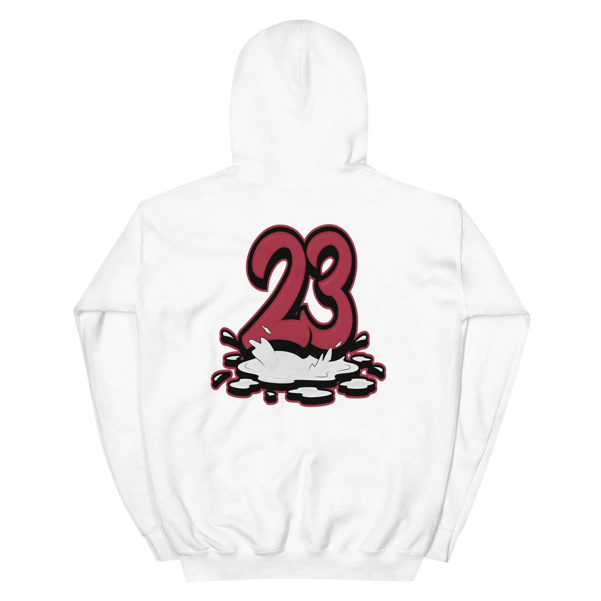 1 High FlyEase Black White Fire Red Hoodie 23 Melting