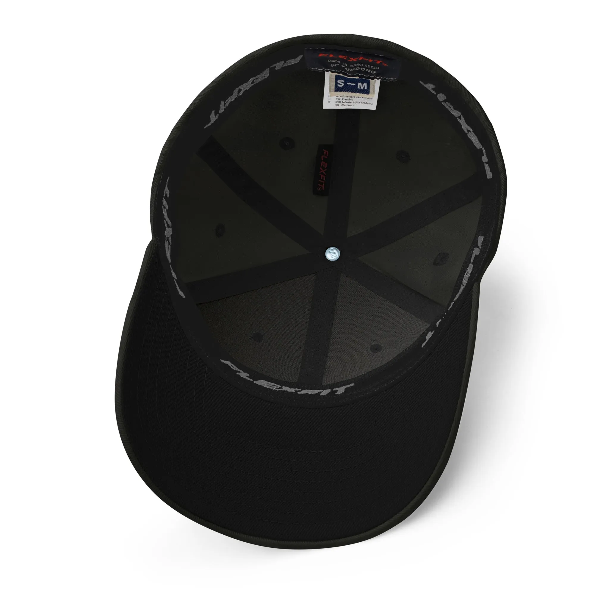 12V Diesel Engine Flexfit Hat With Closed Back