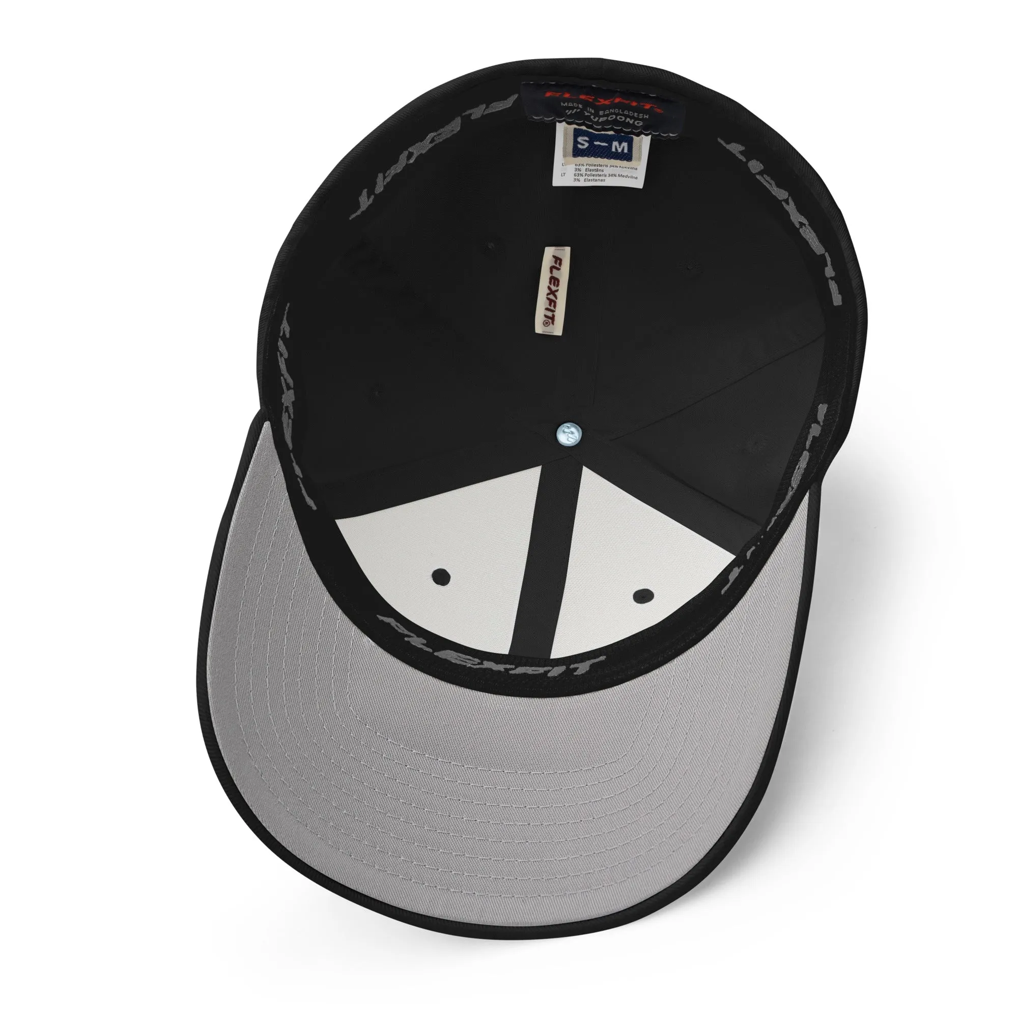 12V Diesel Engine Flexfit Hat With Closed Back