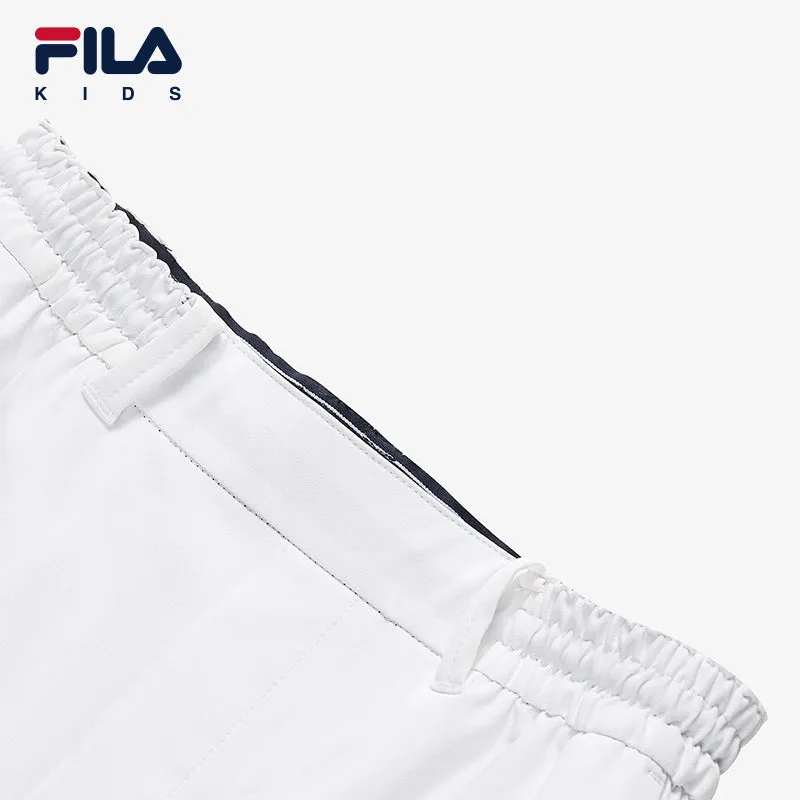 (130-165cm) FILA KIDS PERFORMANCE GOLF Boy's Woven Pants in Black or White