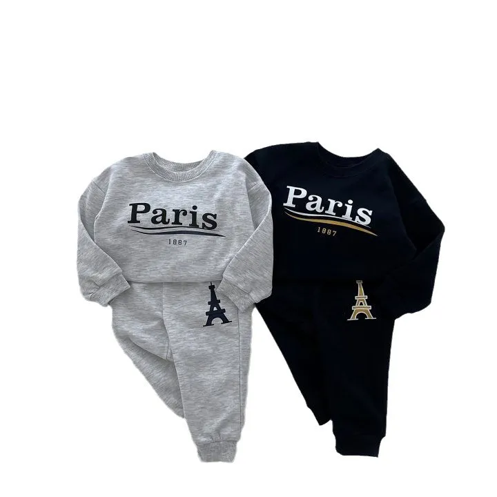 2 Pieces Set Baby Kid Boys Letters Tops And Pants Wholesale 23113079