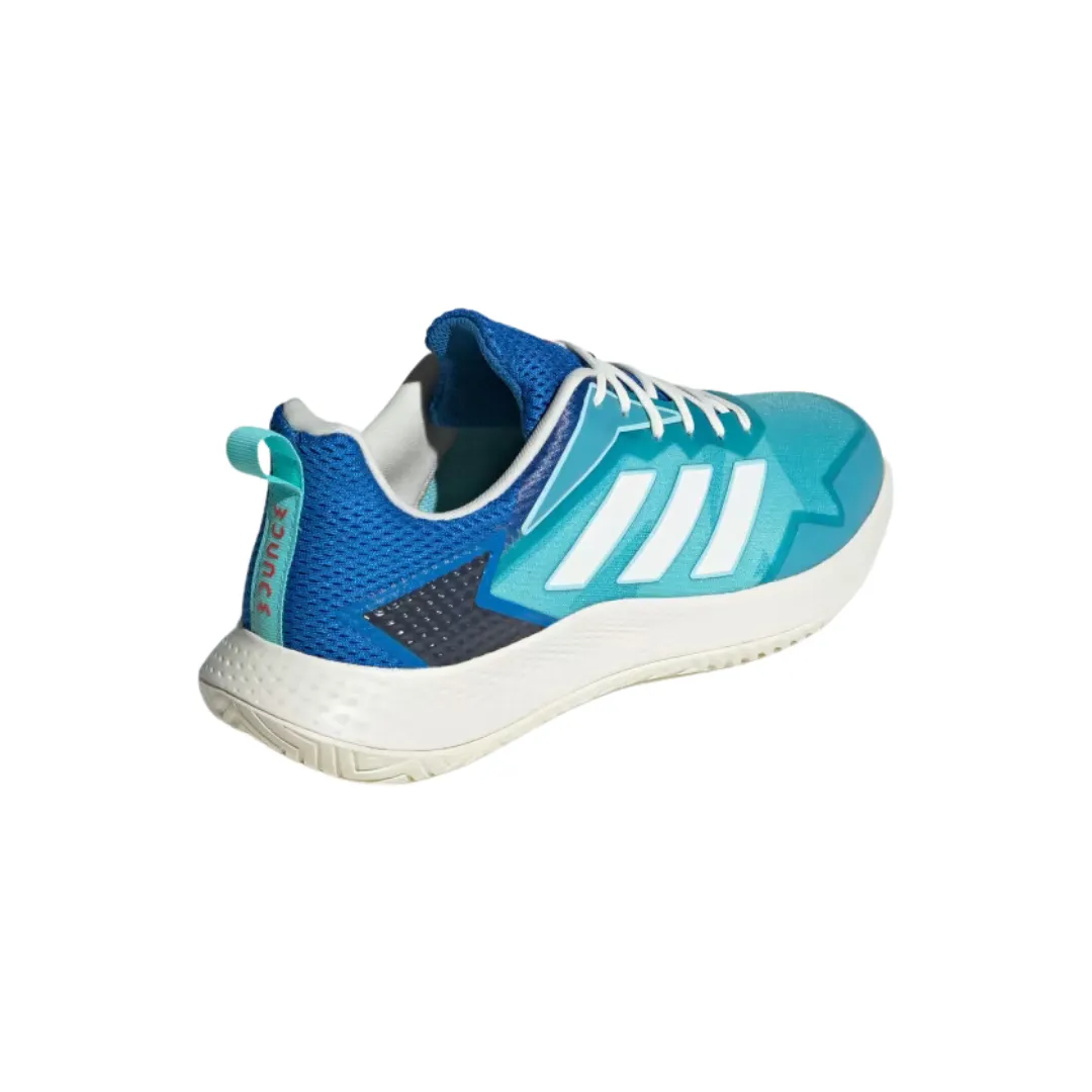 Adidas Defiant Speed Tennis Shoe - Light Aqua/Off White/Bright Royal