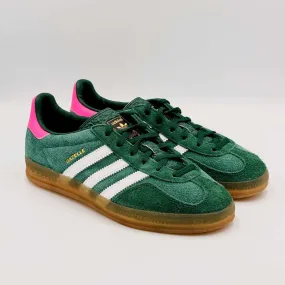 Adidas Gazelle Indoor Collegiate Green Lucid Pink