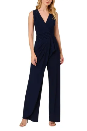 Adrianna Papell AP1D105225 - Sleeveless V-Neck Jumpsuit