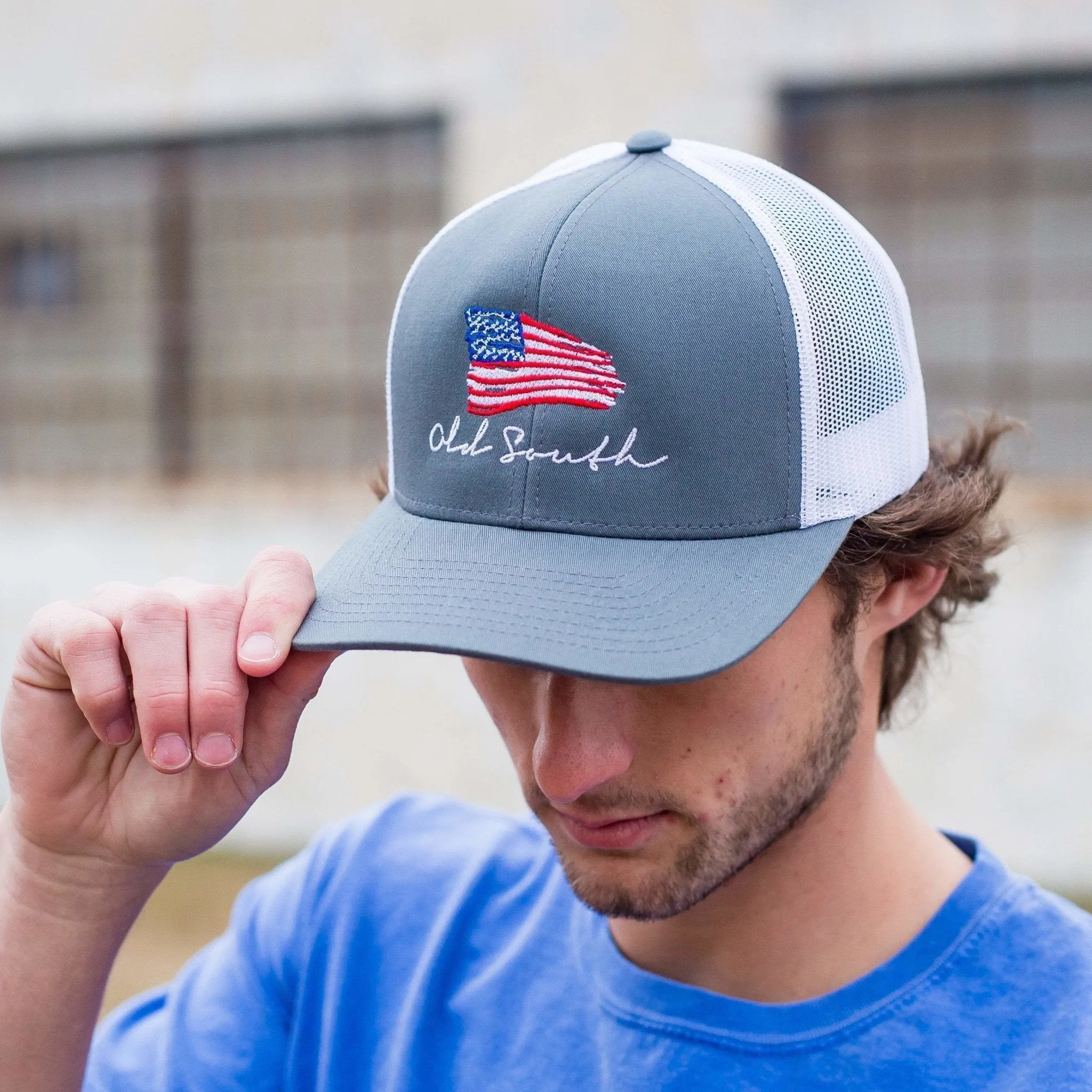 American Flag - Trucker Hat