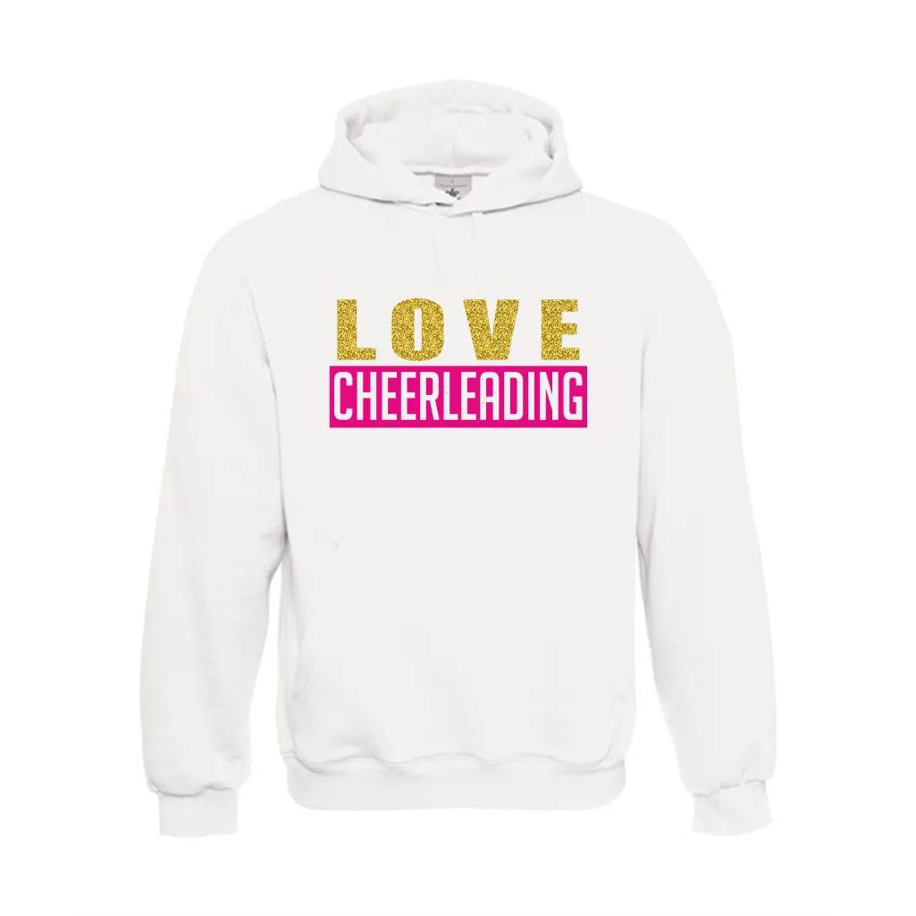 B&C LOVE CHEERLEADING hoodie