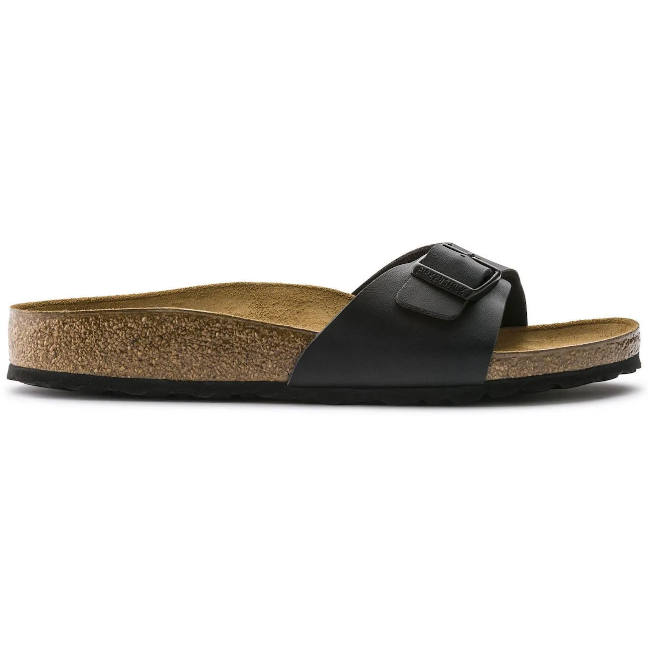 Birkenstock, Madrid, Narrow Fit, Birko-Flor, Black