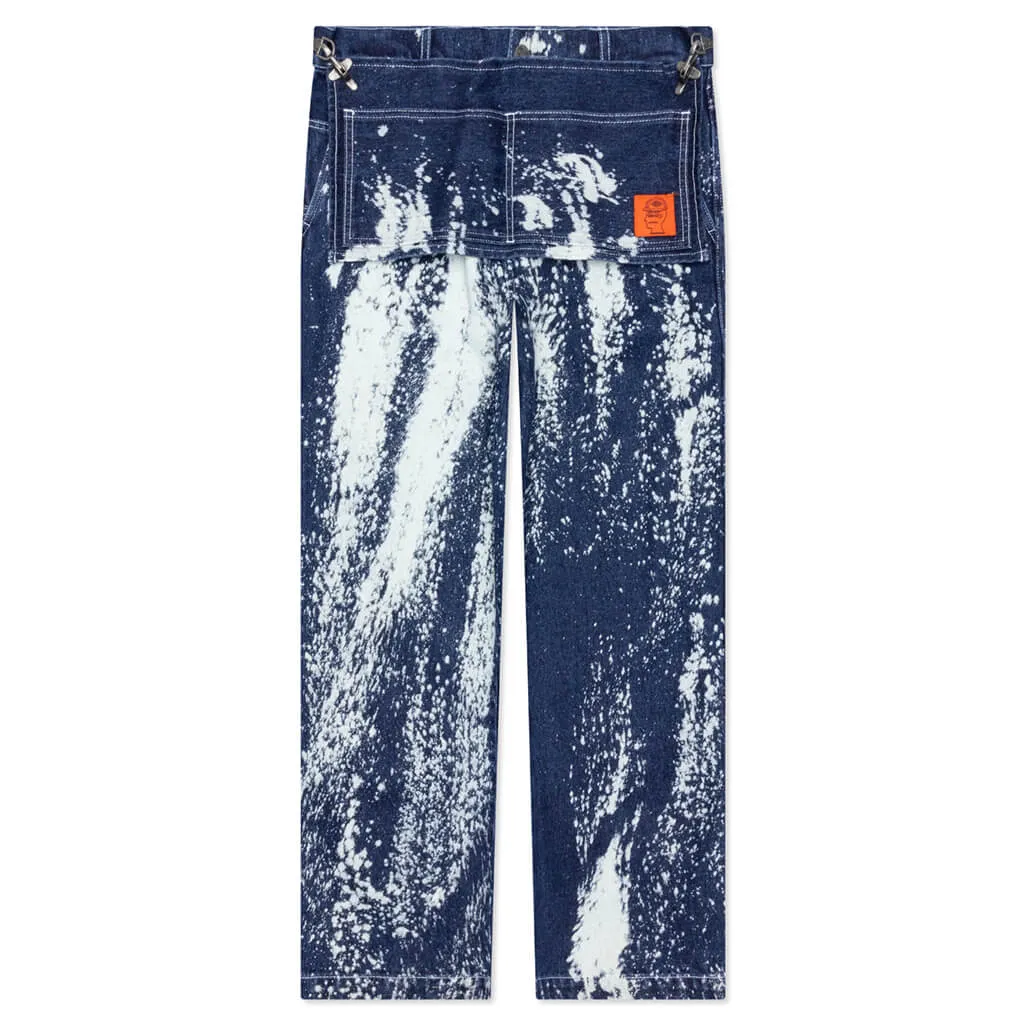 Brain Dead x Dickies Gardening Pant - Bleach Dyed Denim