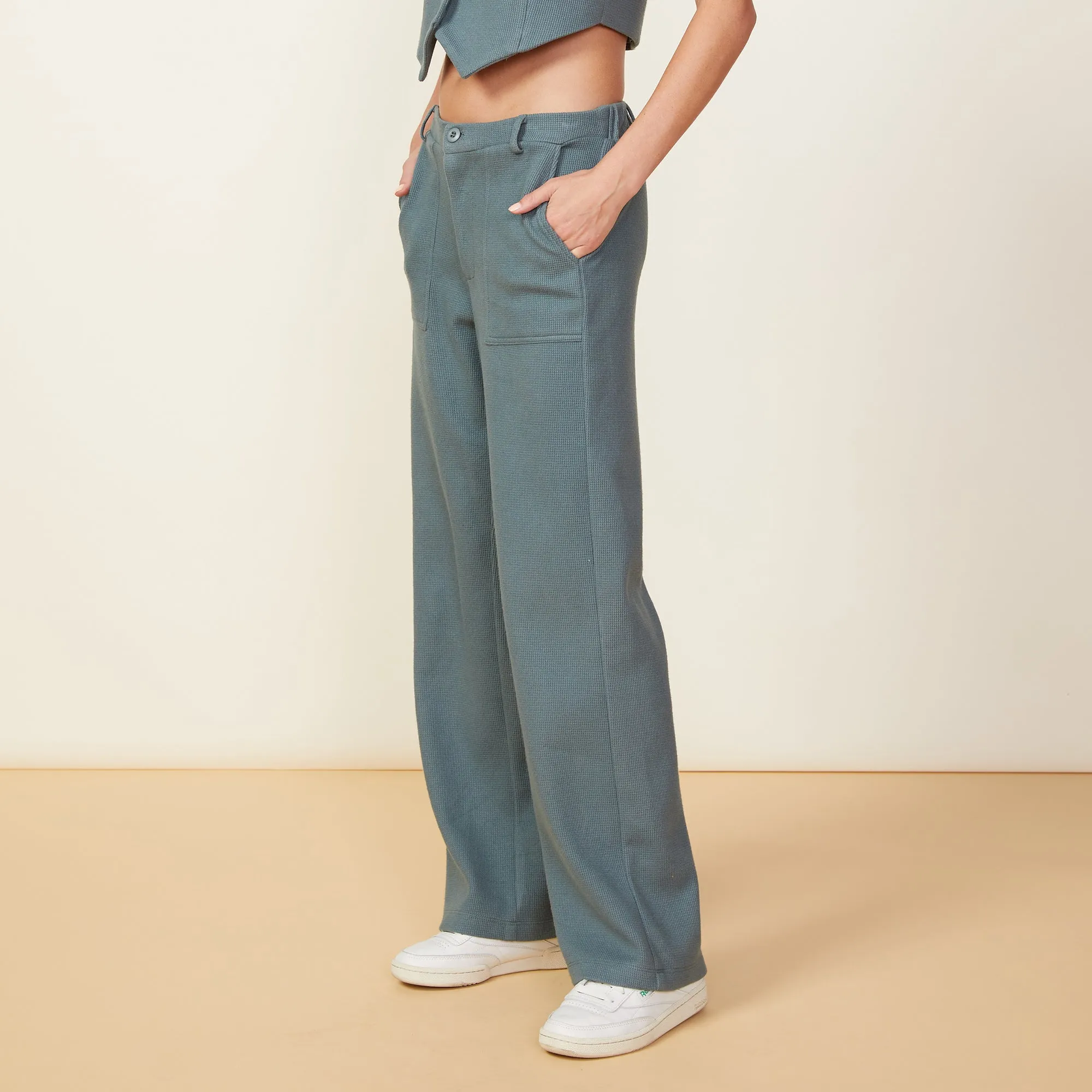 Brushed Thermal Patch Pocket Pant