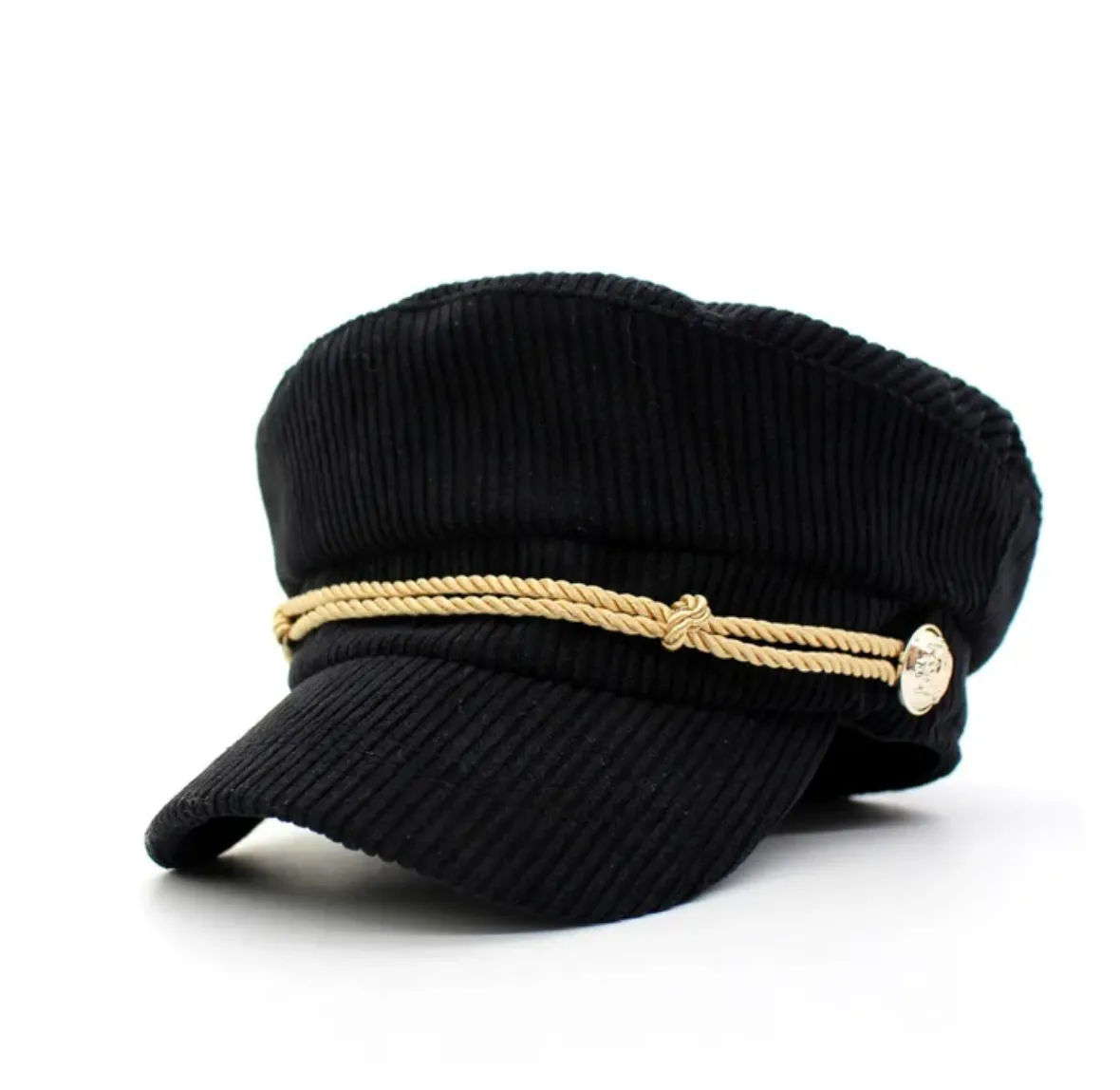 Cap Drag Corduroy (Black)