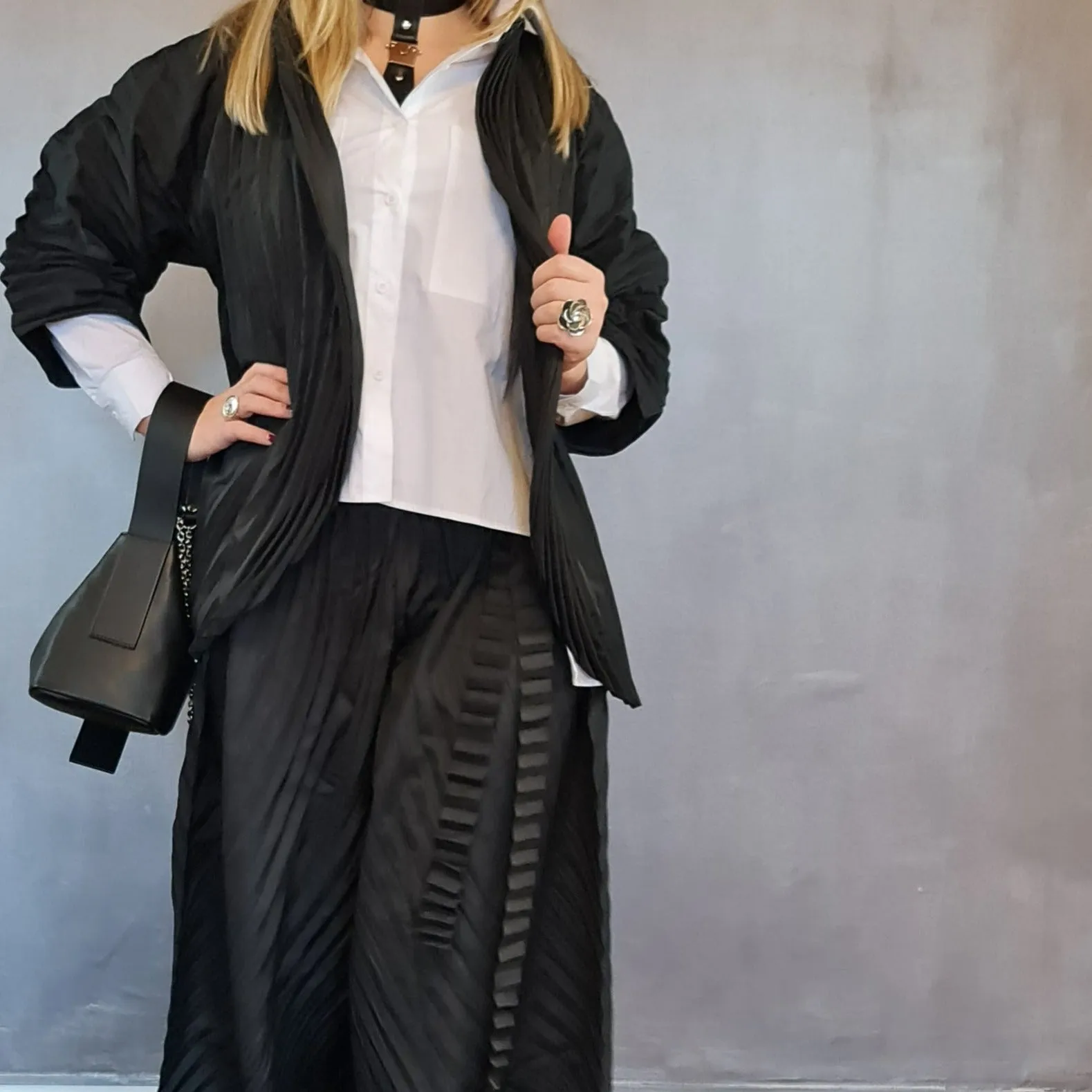 Casual Minimal Goth Regular Irregular Blazer