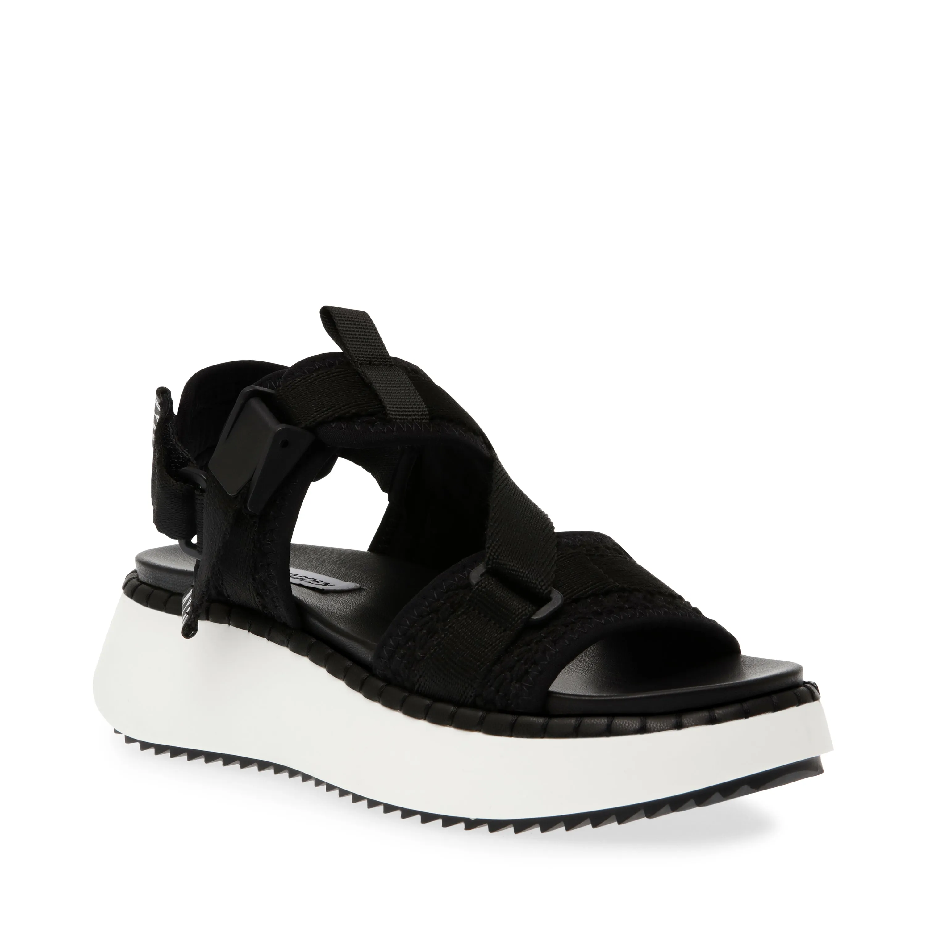 Decorum Sandal BLACK/WHTE