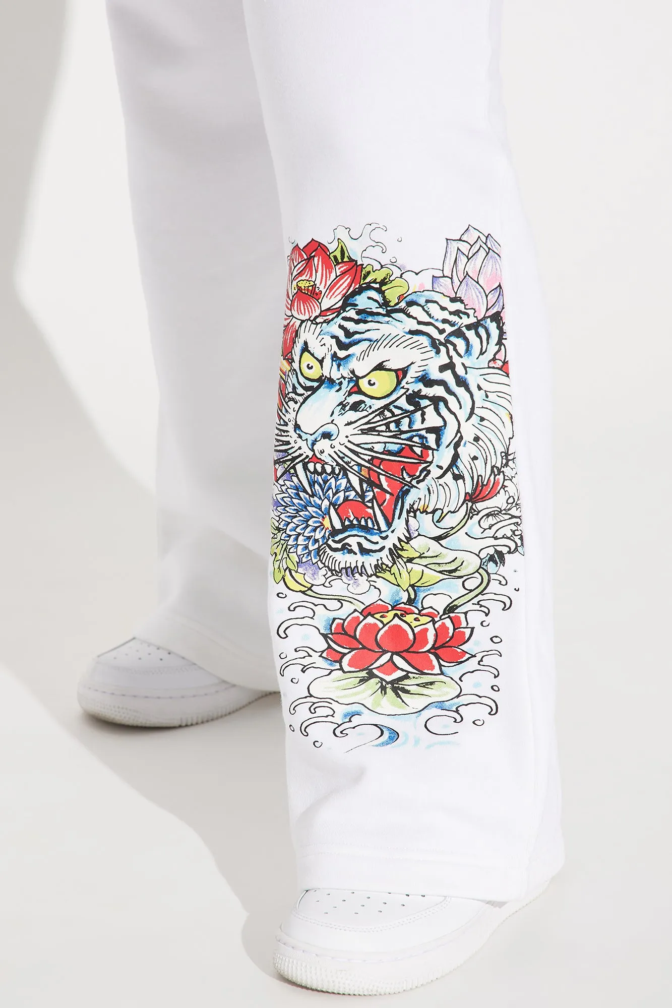 Ed Hardy Dreams Pant Set - White