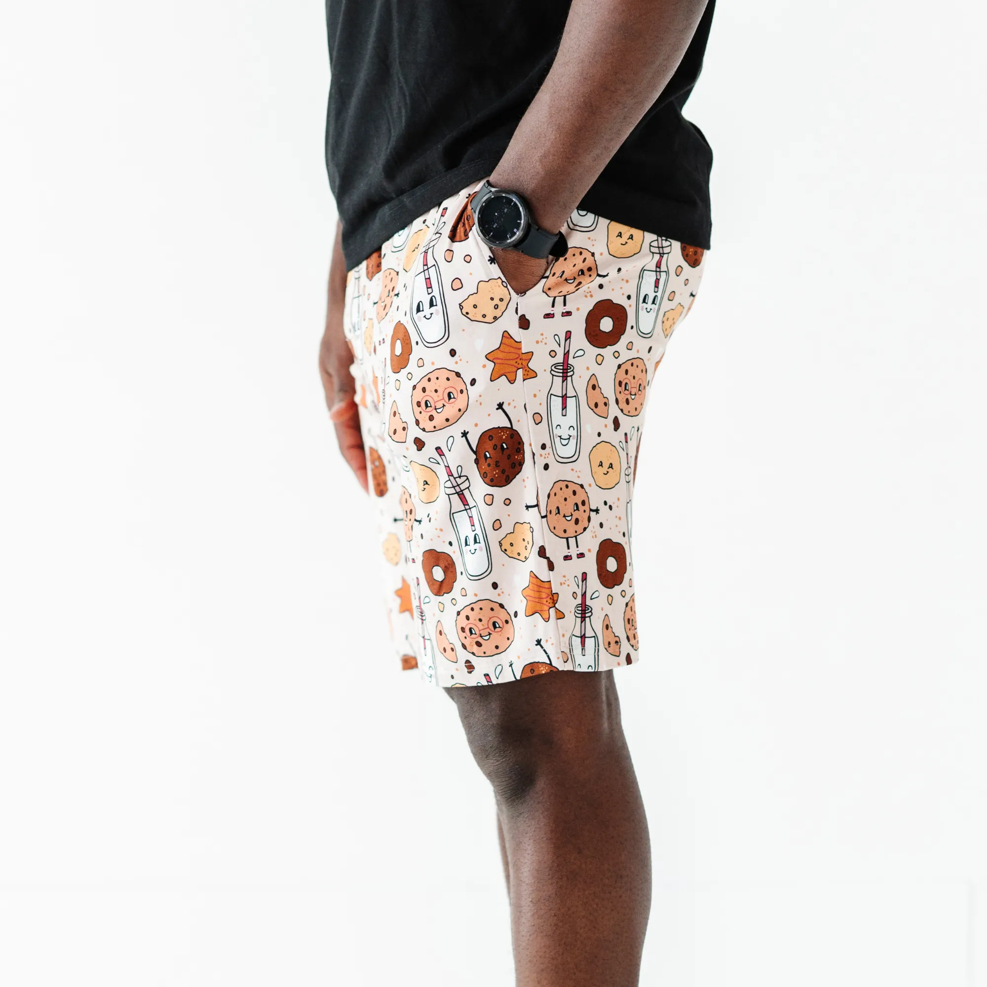 Everything I Dough, I Dough It For You Cookies Mens Lounge Shorts