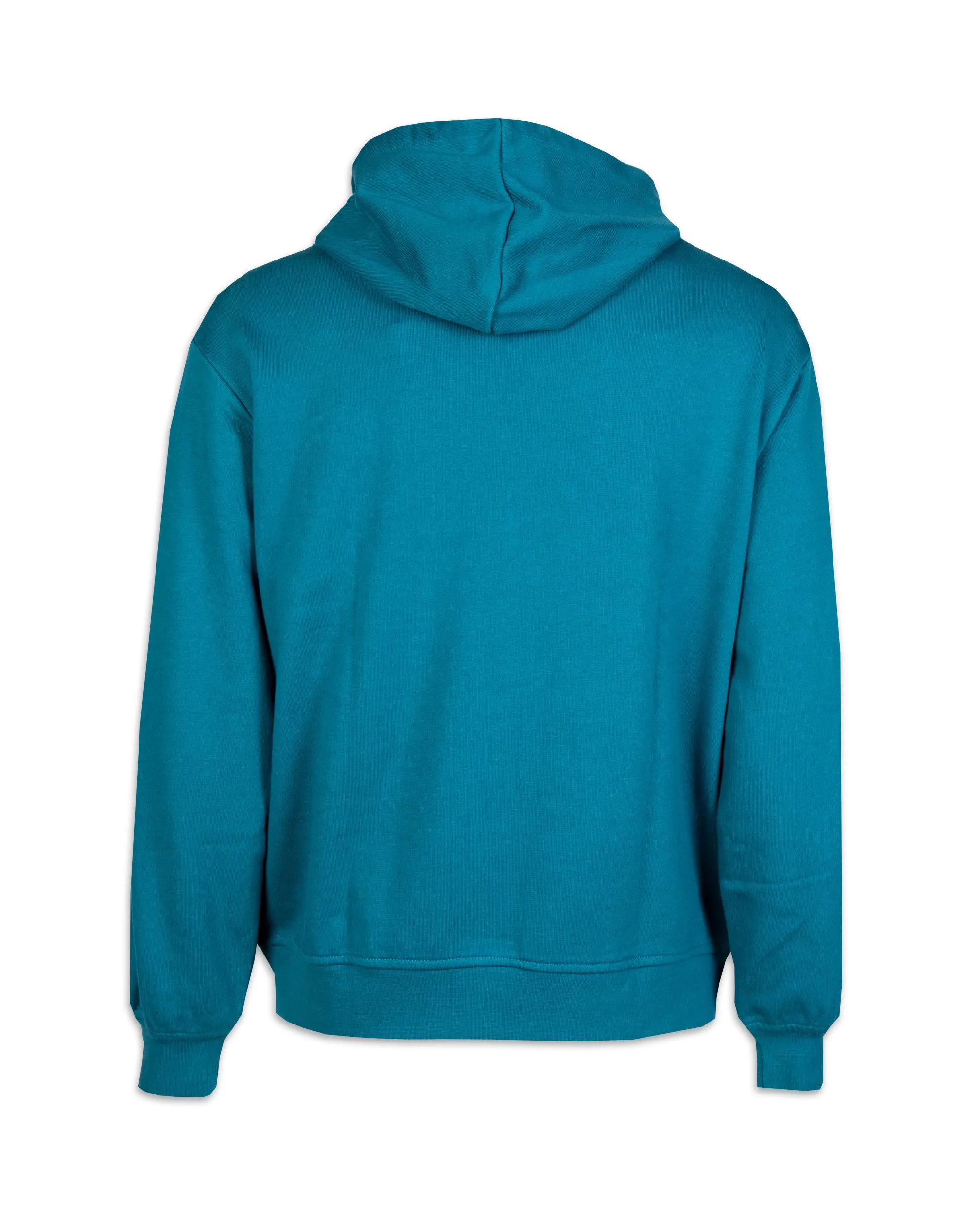 Felpa Uomo Sundek Logo Hoodie Azzurro