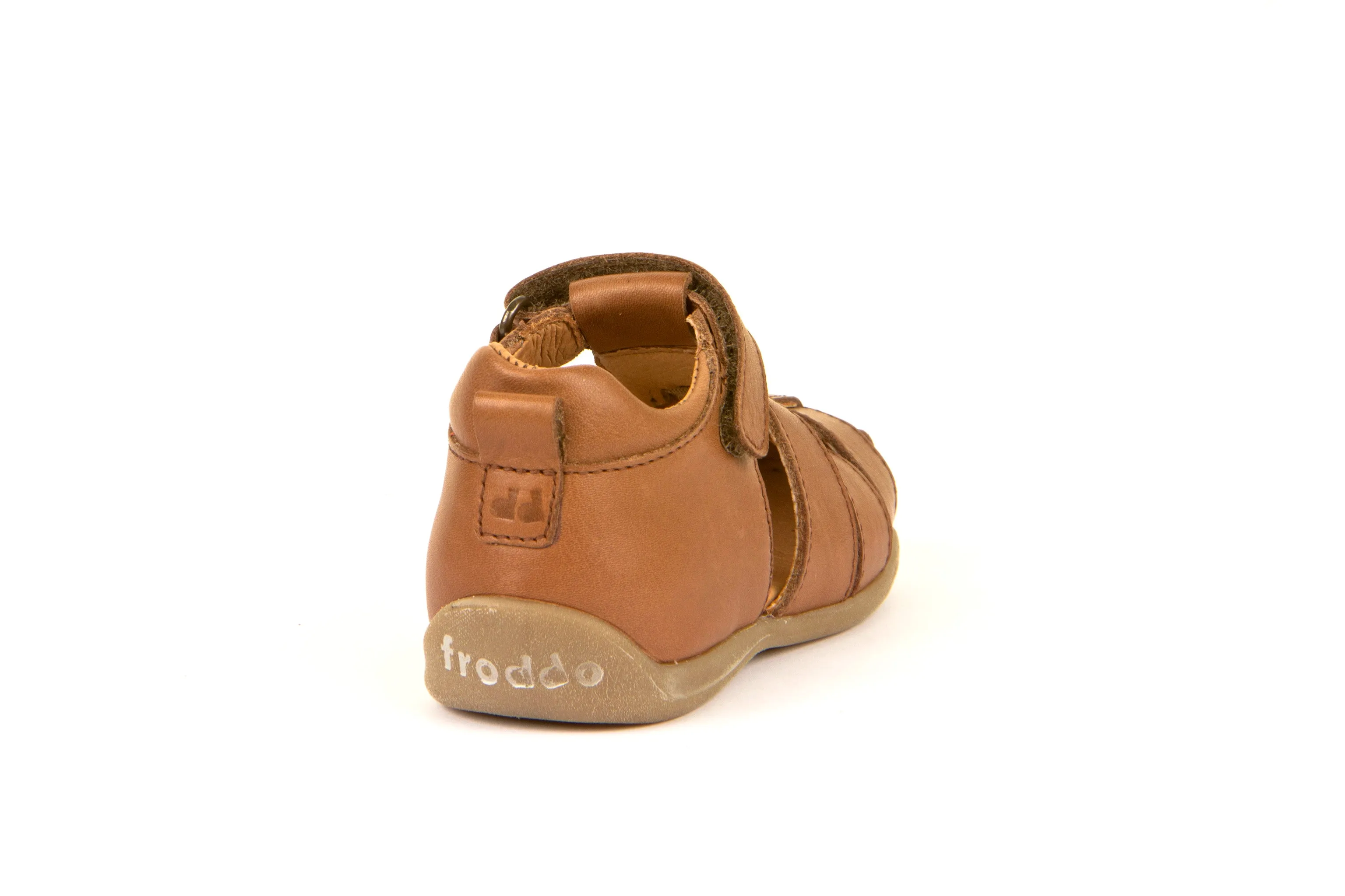 Froddo closed sandals - cognac