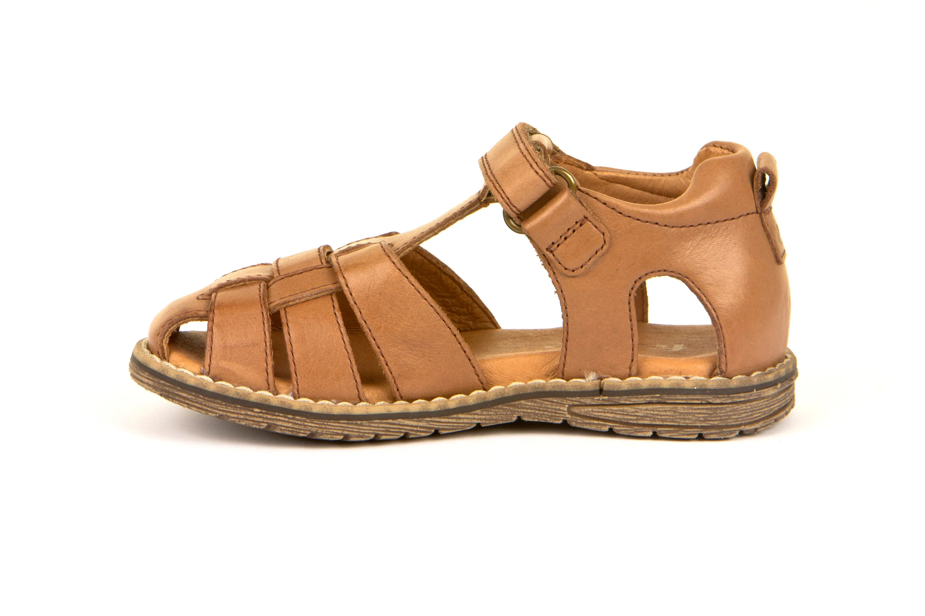 Froddo closed sandals - cognac