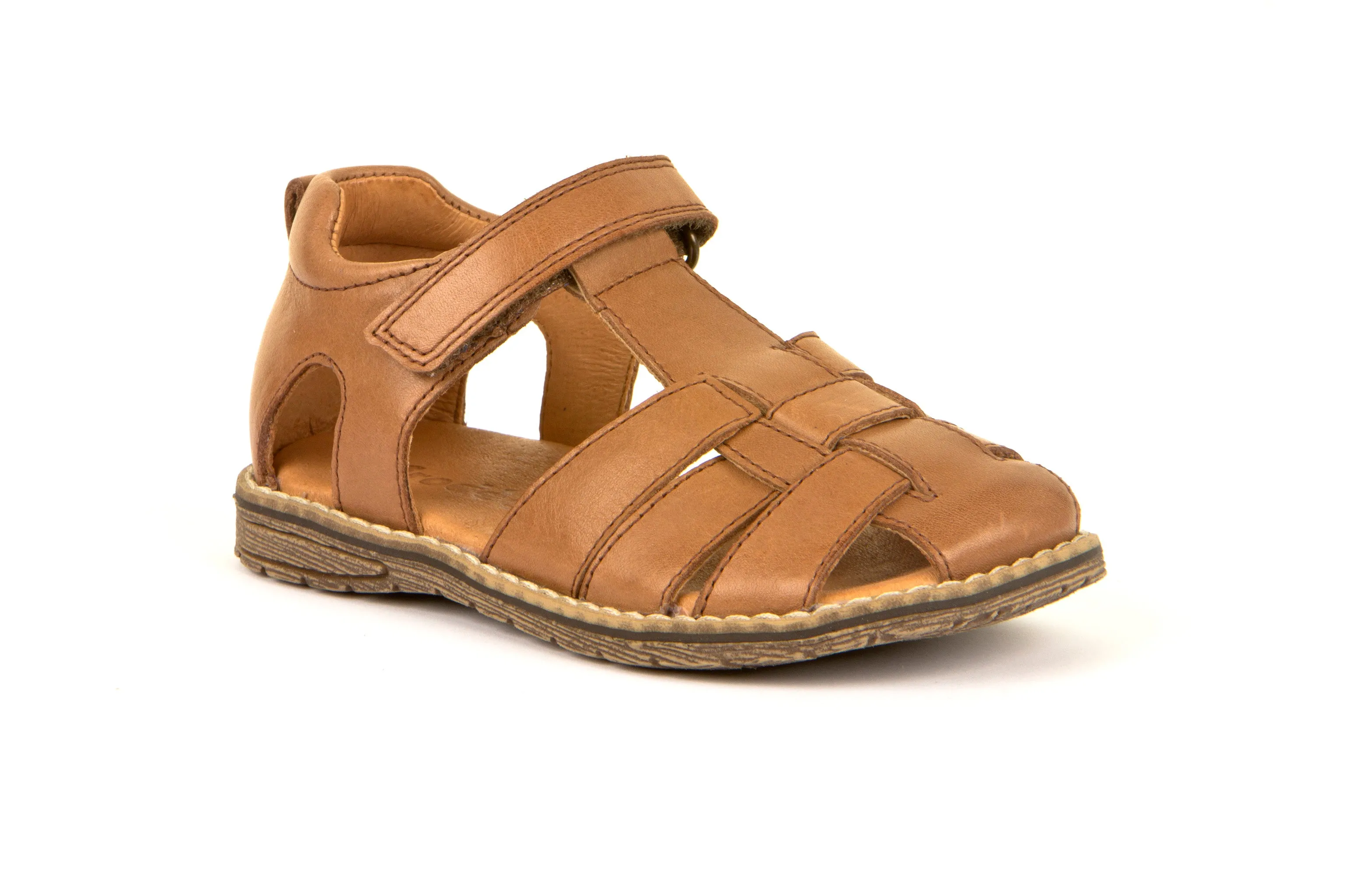 Froddo closed sandals - cognac