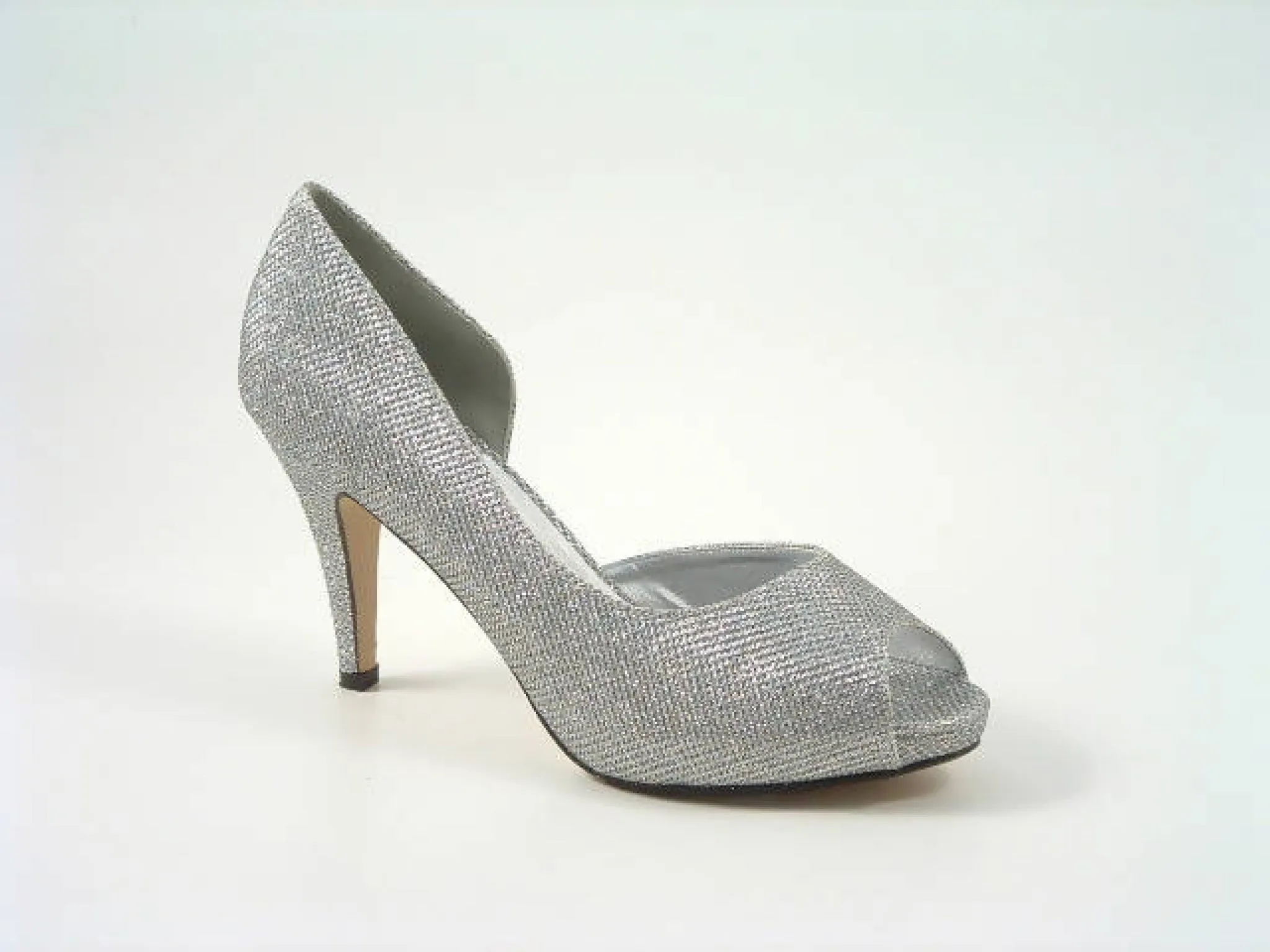 Glitz Shoes Sabatine Mid Heel Peep Toe - 31438