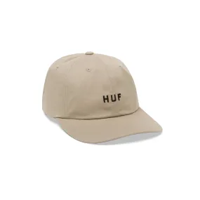 Huf Set Og Cv 6 Panel Hat (Oatmeal)