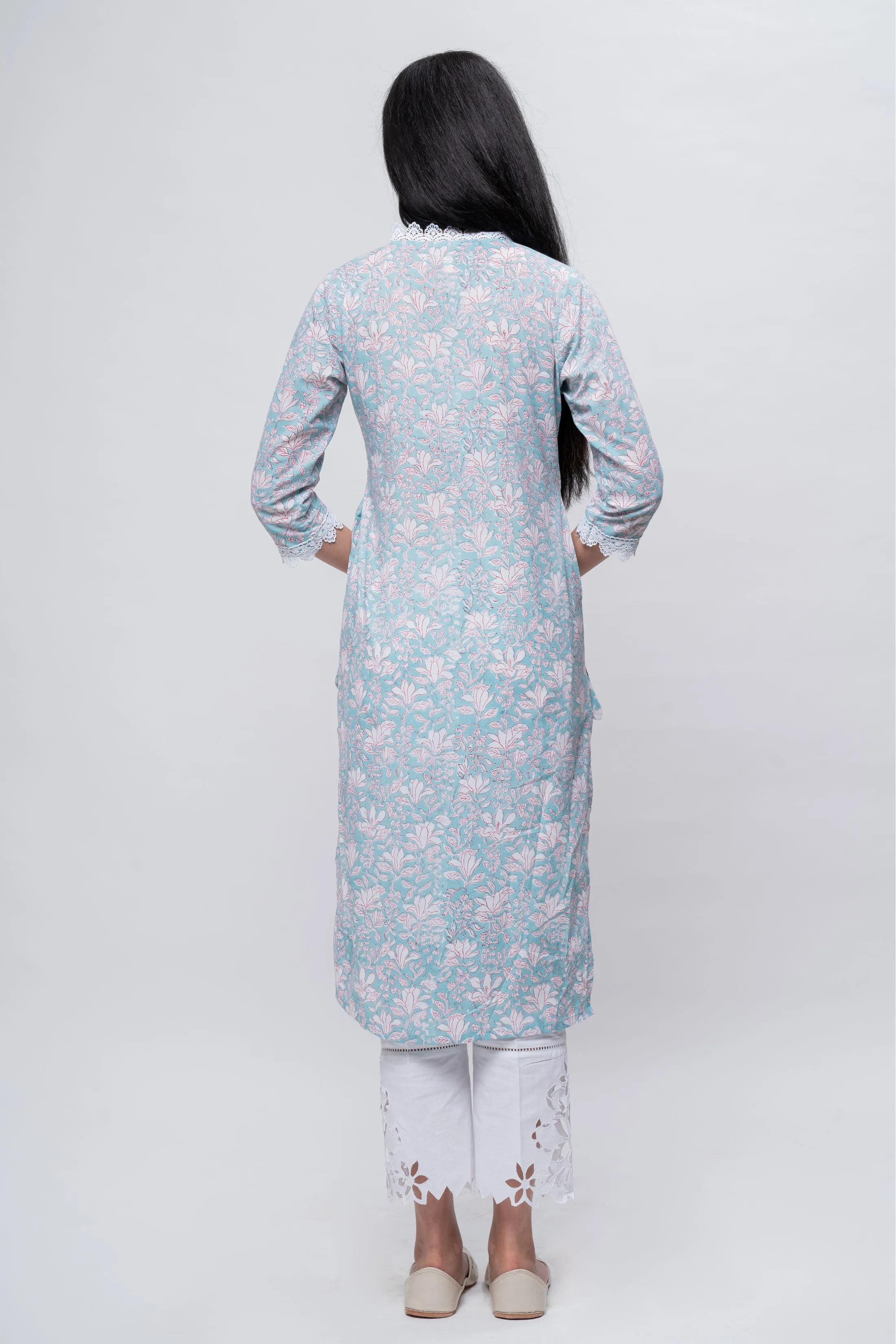 Hydrangea Kurta