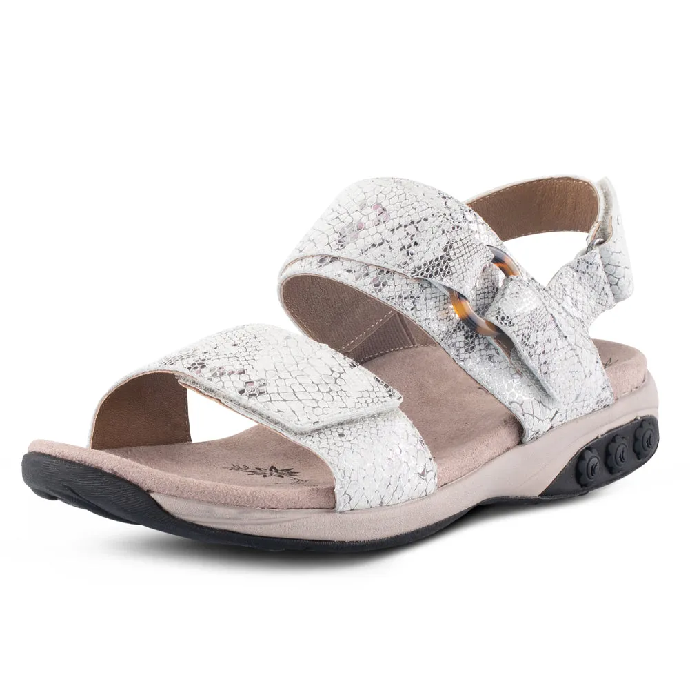 Iris Women's Leather Adjustable Sandal