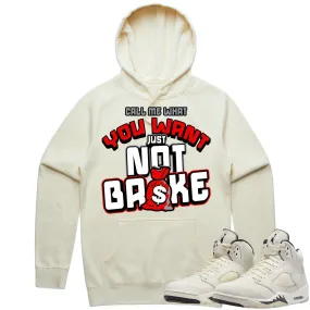 Jordan 5 Sail 5s Hoodie to Match - RED NOT BROKE