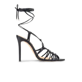 Karla Sandal Black Leather