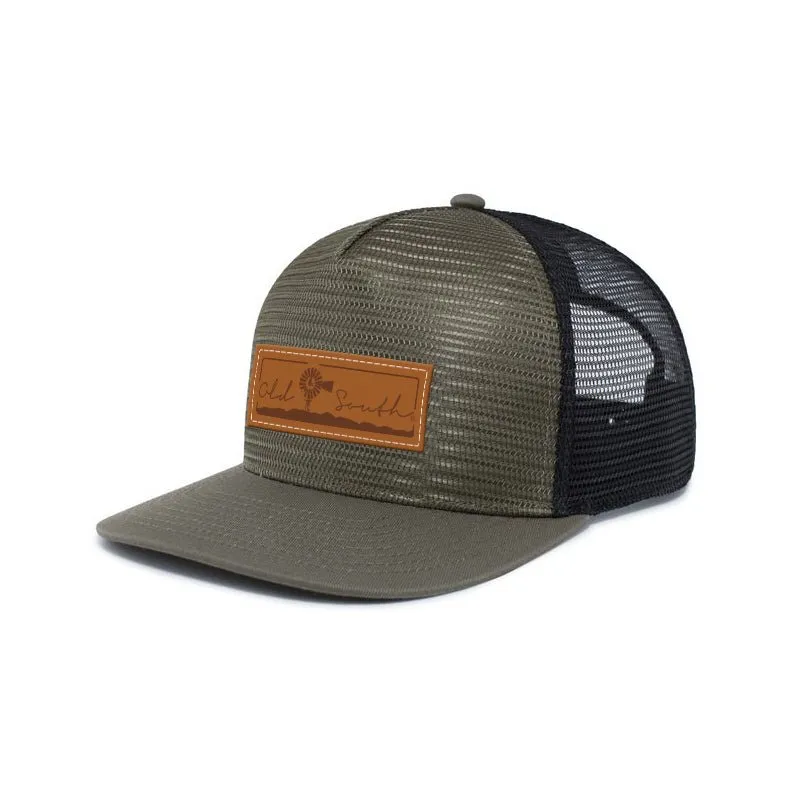 Landscape Leather Patch - Trucker Hat