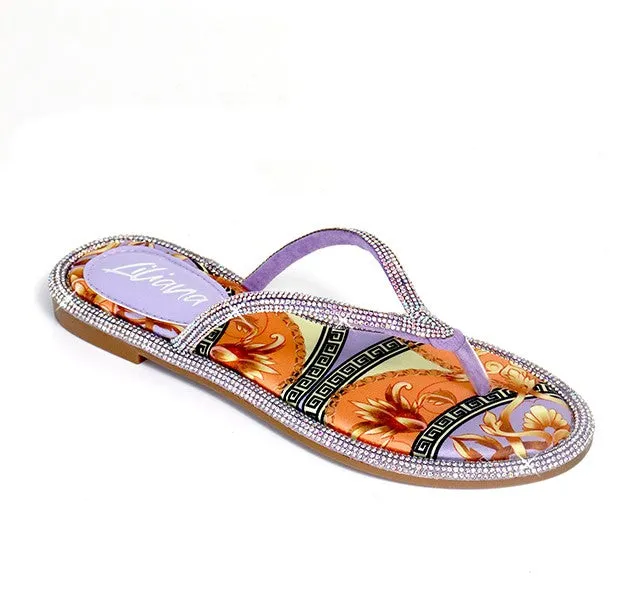 LINDY1 - PURPLE MULTICOLOR