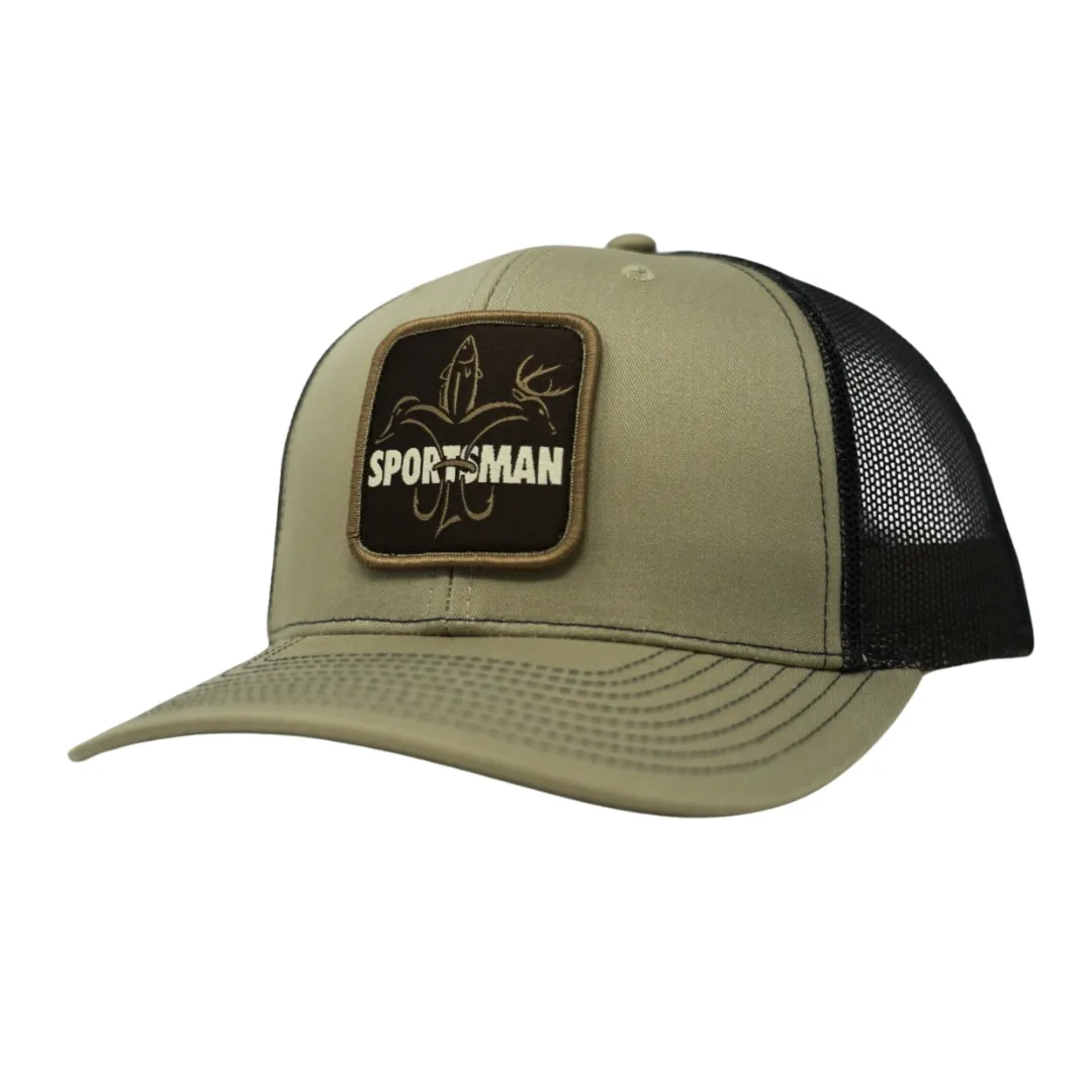 Logo Patch Sportsman Fishing Hat - Navy all