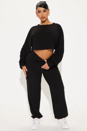 Mabel Pant Set - Black