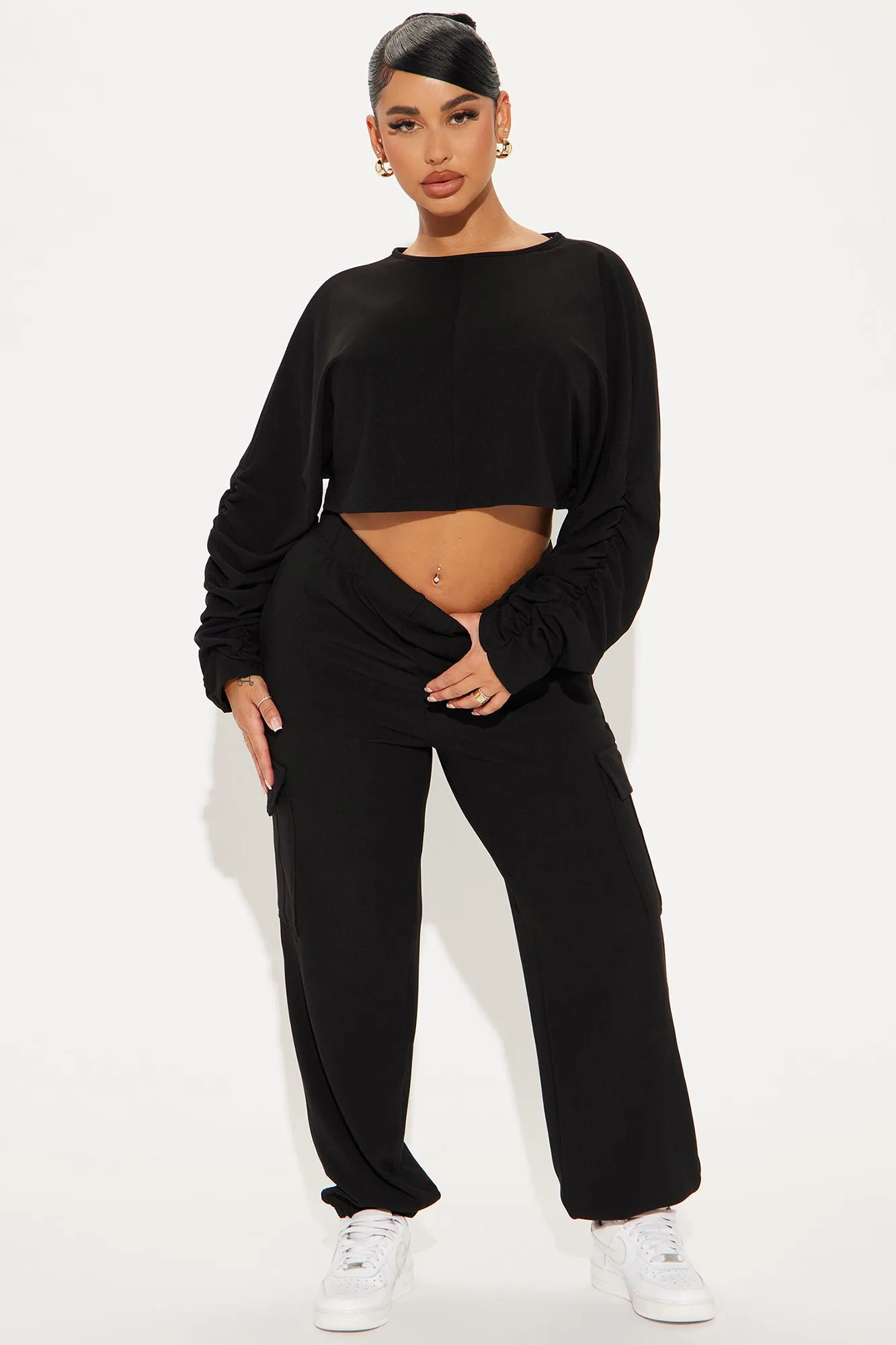 Mabel Pant Set - Black