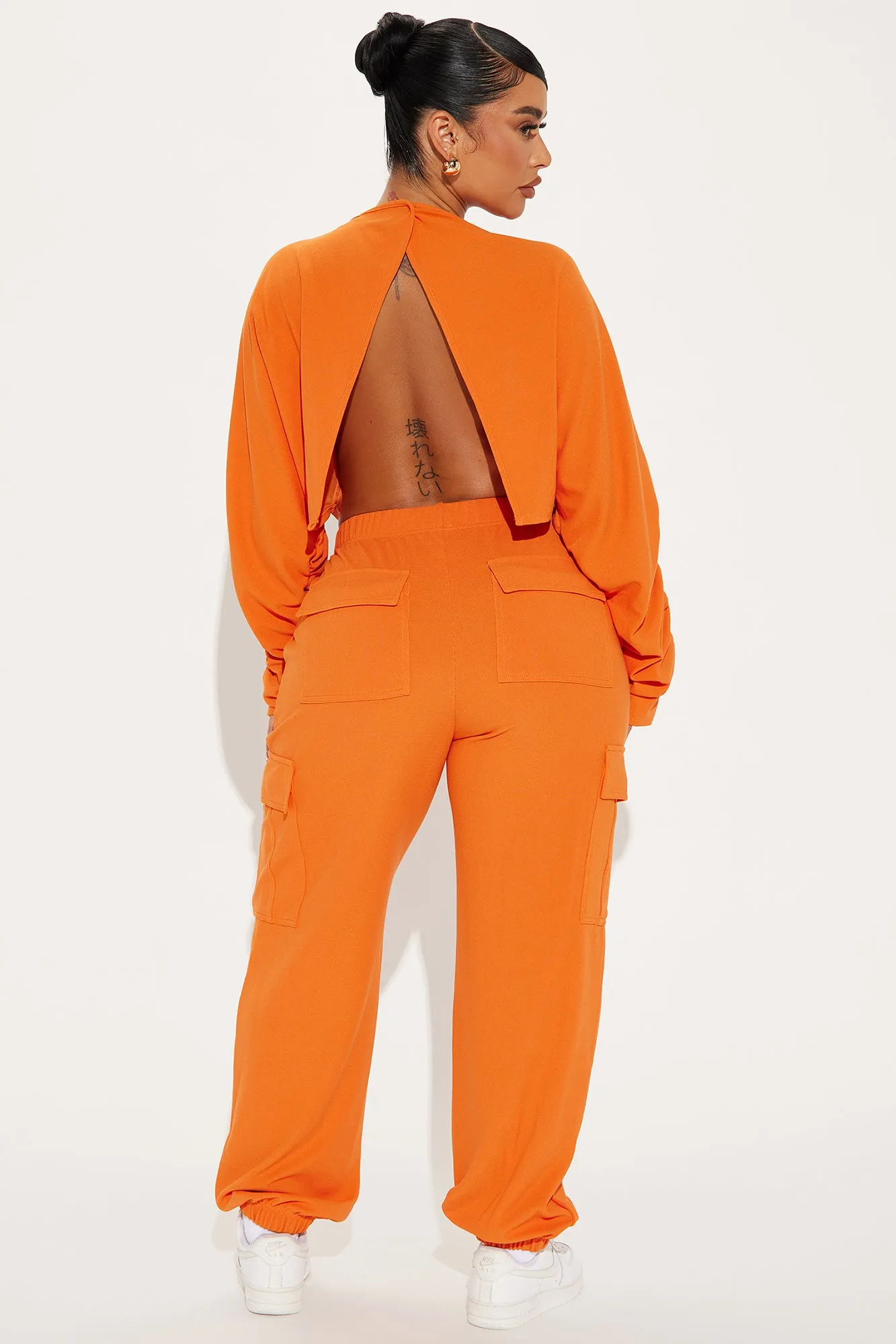 Mabel Pant Set - Orange