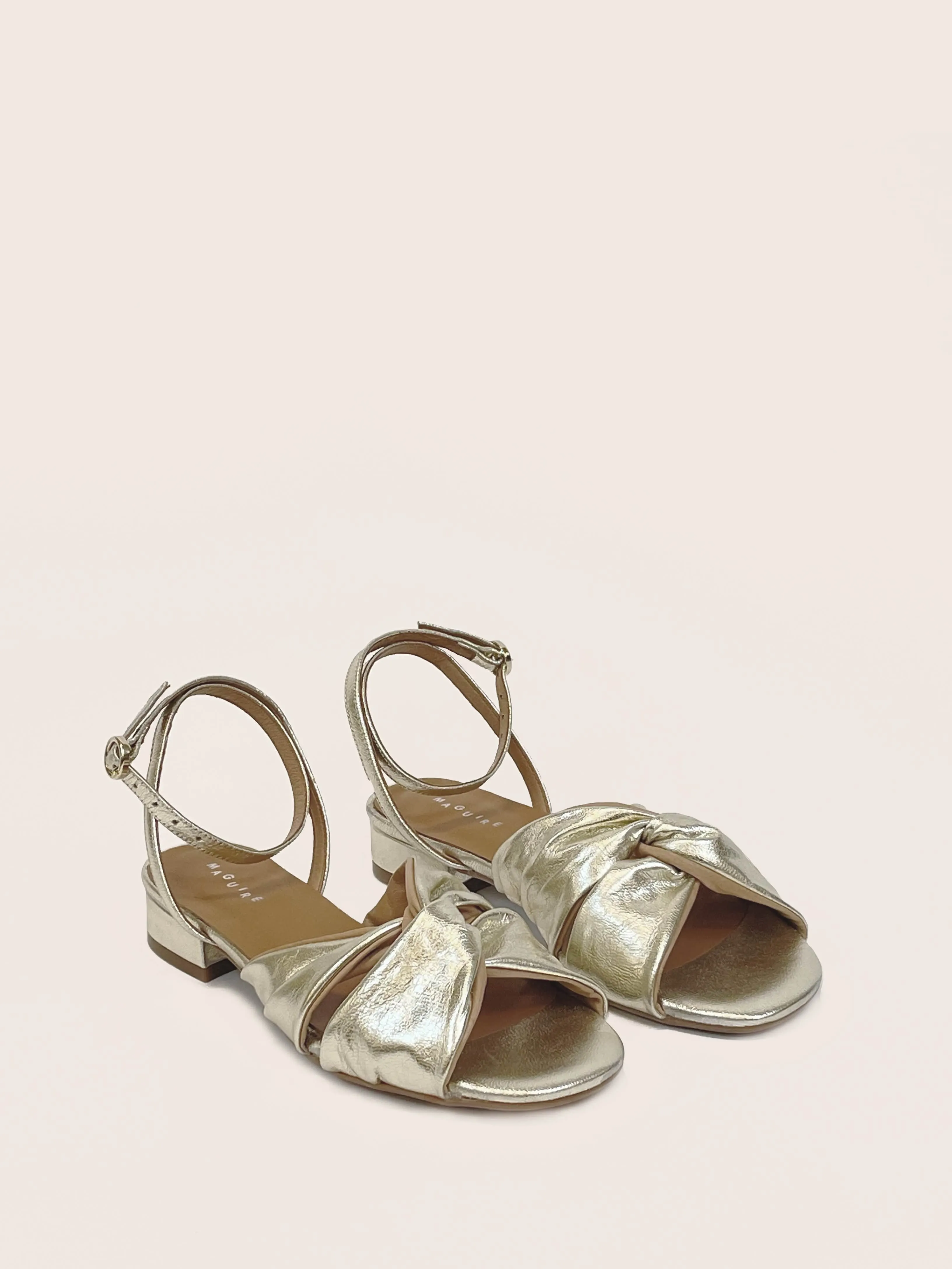 Mataro Gold Sandal