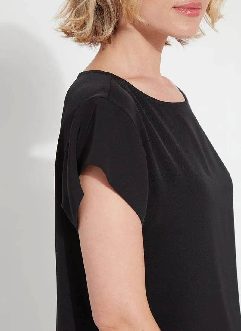 Melodie Pull On Top in black by Lysse