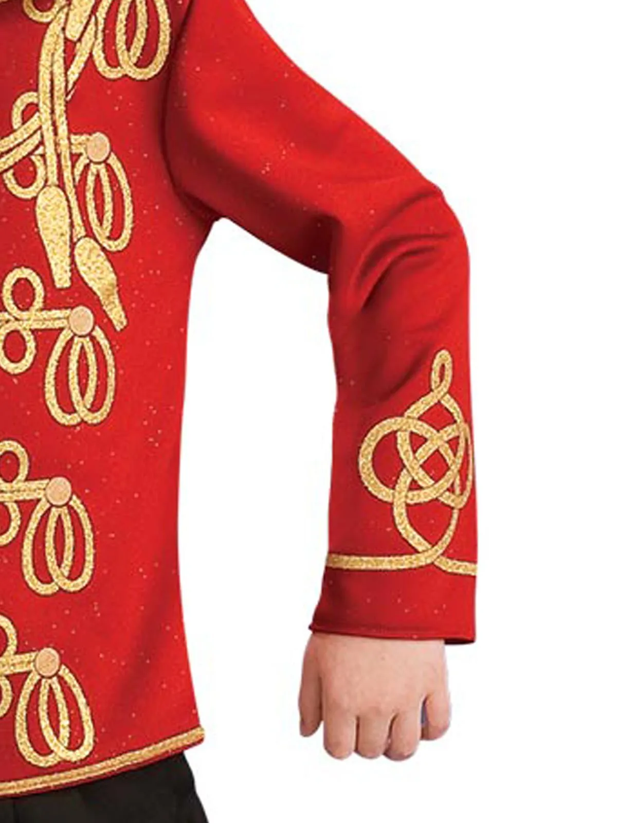 Michael Jackson Red Military Jacket for Kids - Michael Jackson