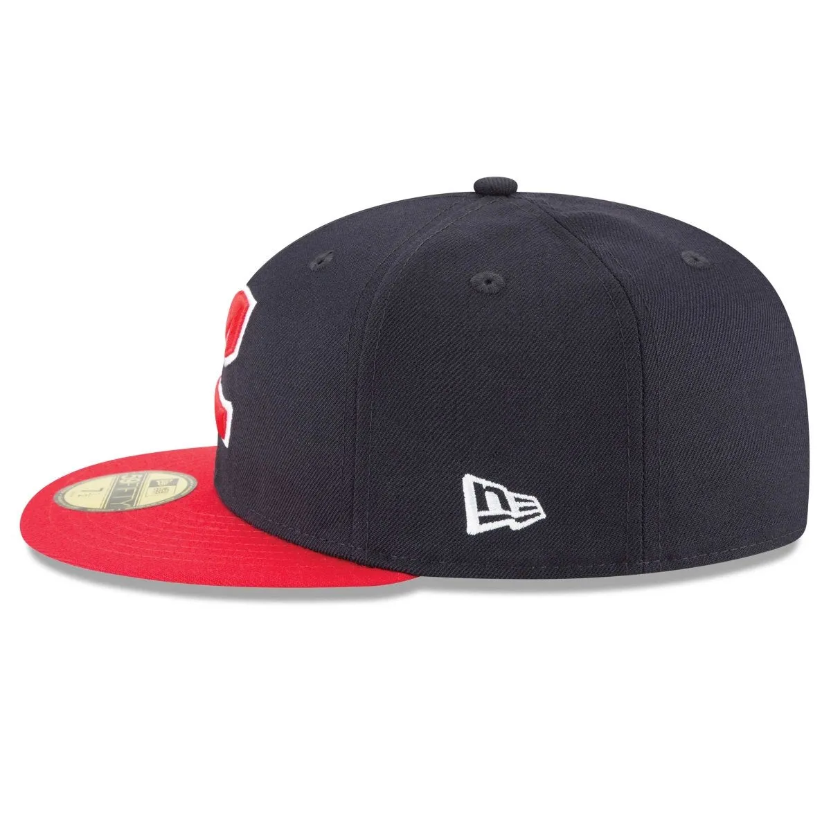 New Era 59FIFTY Cleveland Indians 1973 Navy/Red Fitted