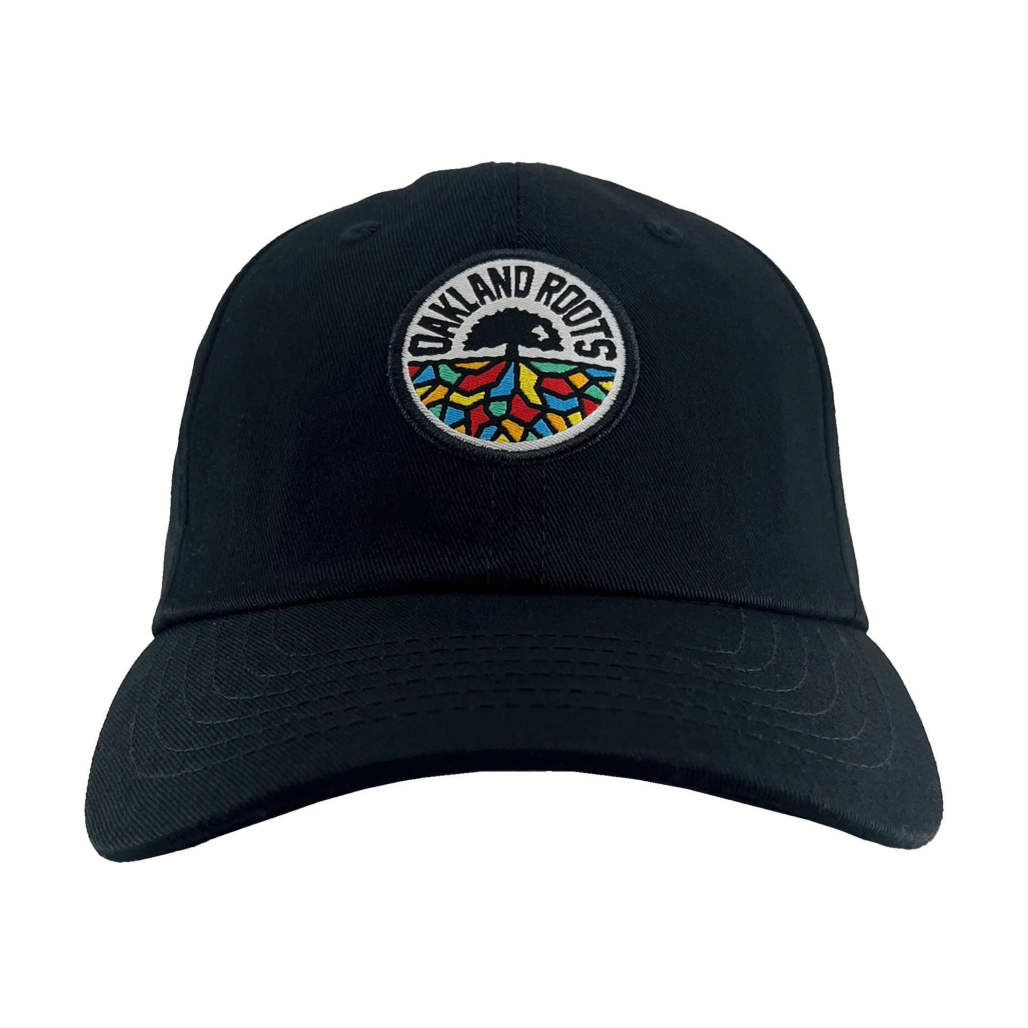 Oakland Roots SC Logo Curved Visor Hat