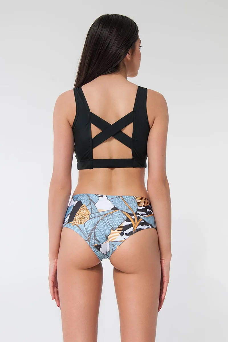 Pole Addict Cross Back Top - Banani