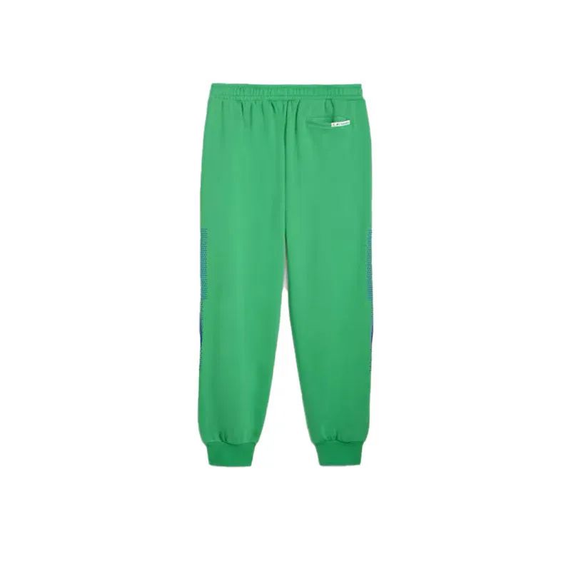 PUMA X BMW MMS LS SWEAT PANTS GRASSY GREEN 624624-01