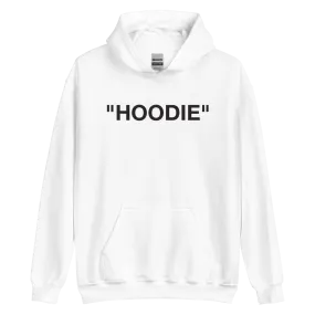 "PRODUCT" Series "HOODIE" Unisex Hoodie White