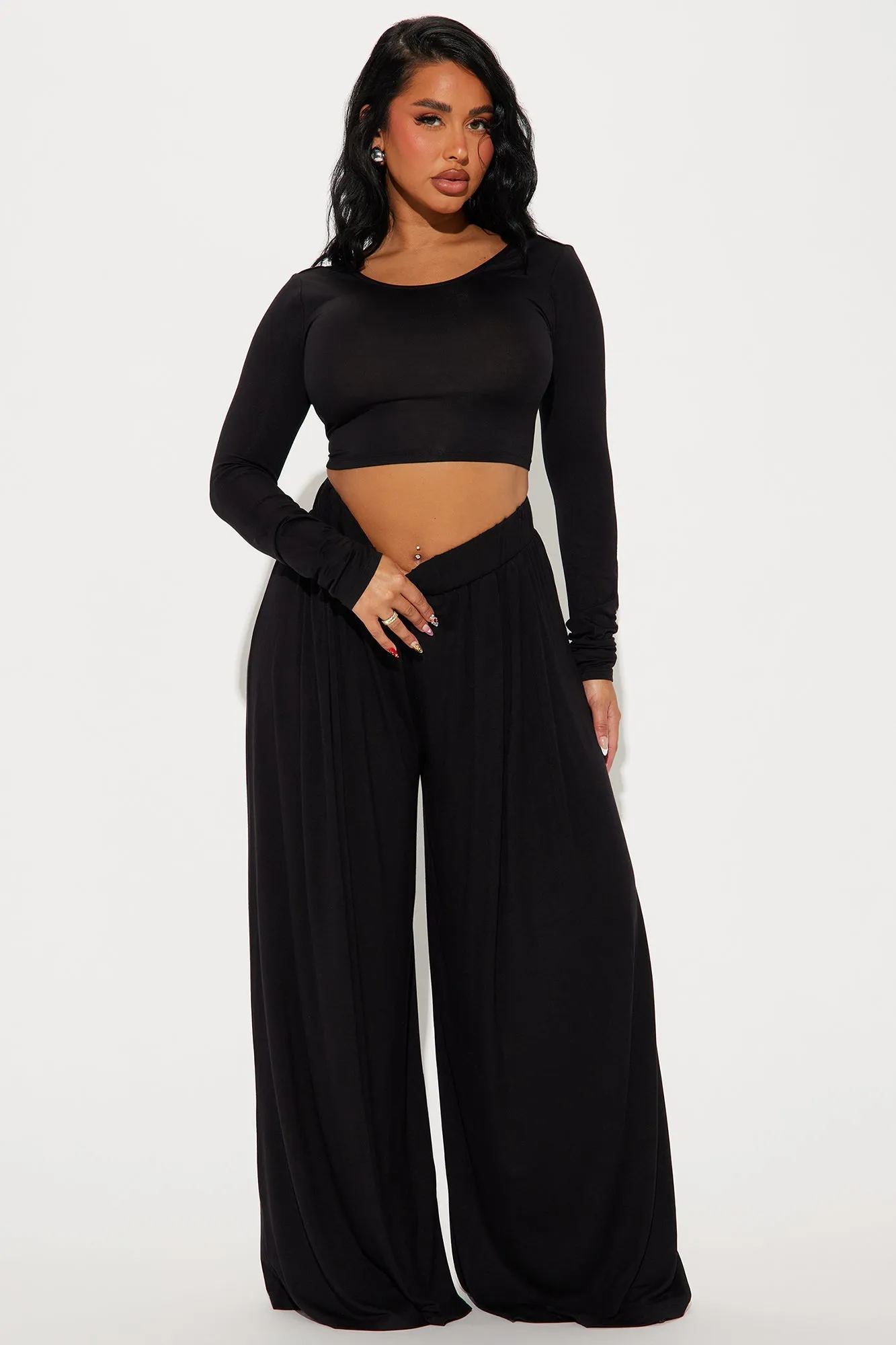 Robyn Pant Set - Black