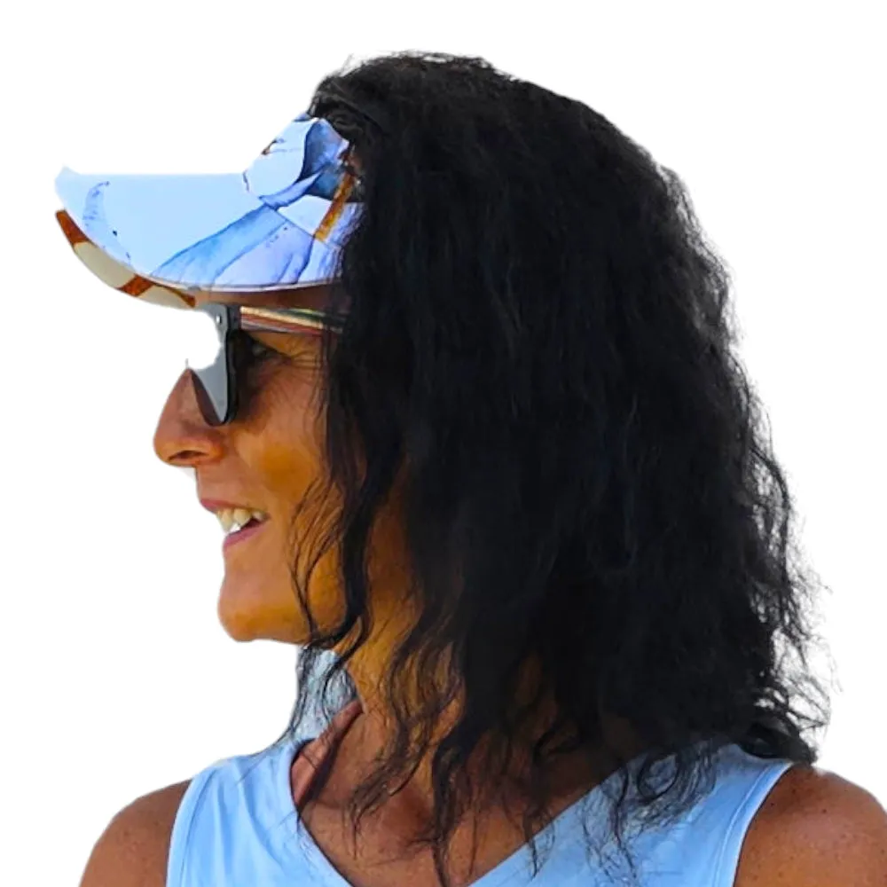 Sea Lion Ocean Life Nautical Skort Matching Sun Visor Adjustable Size Hat