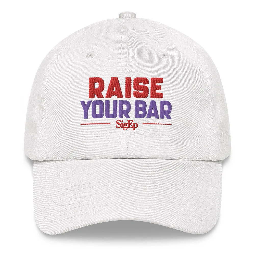 SigEp Raise Your Bar Dad Hat