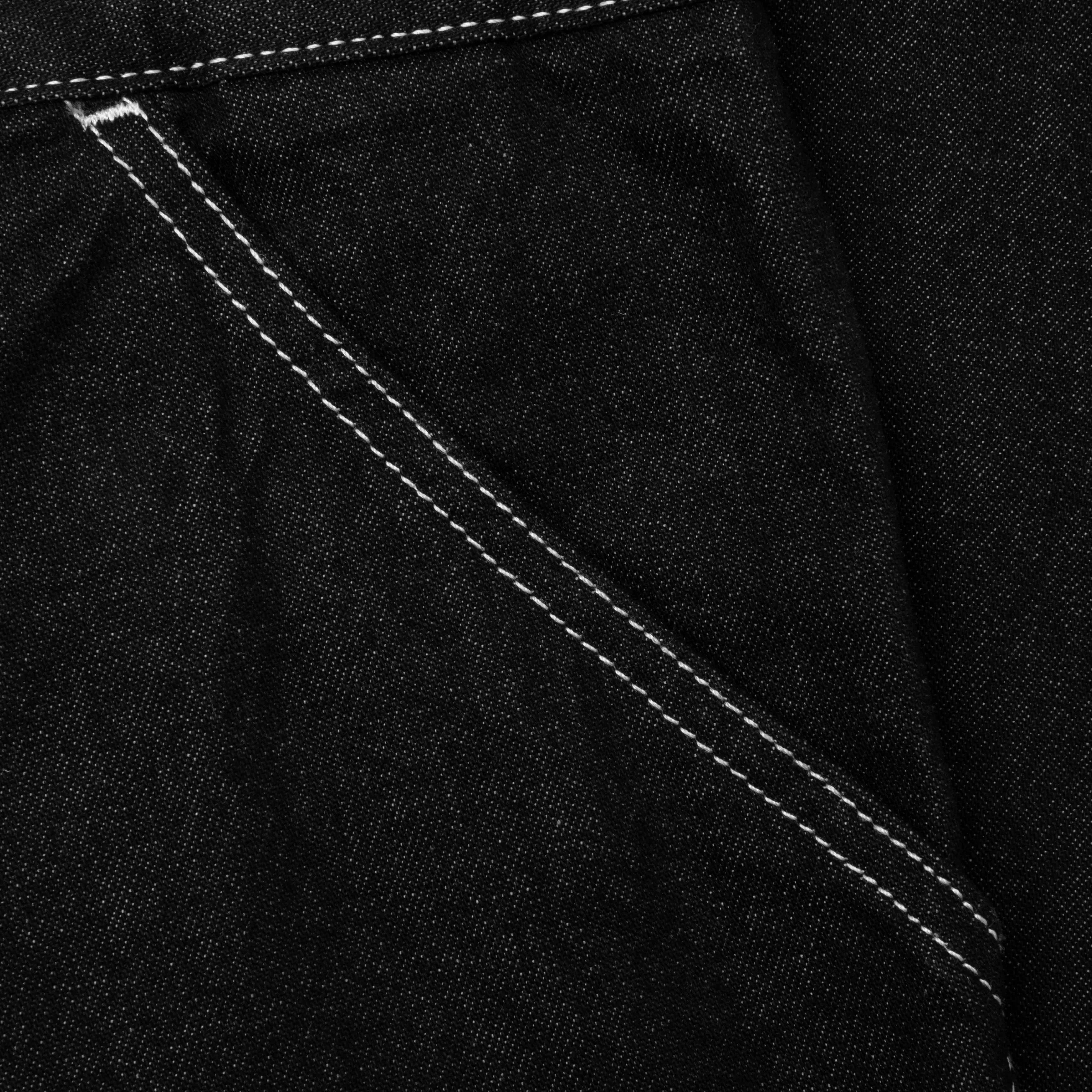 Simple Pant - Black One Wash