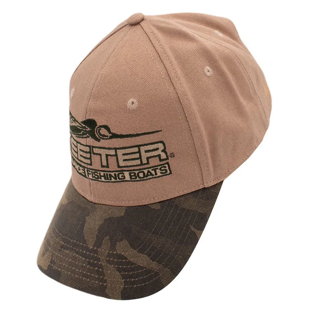 Skeeter Khaki Camo Visor Hat