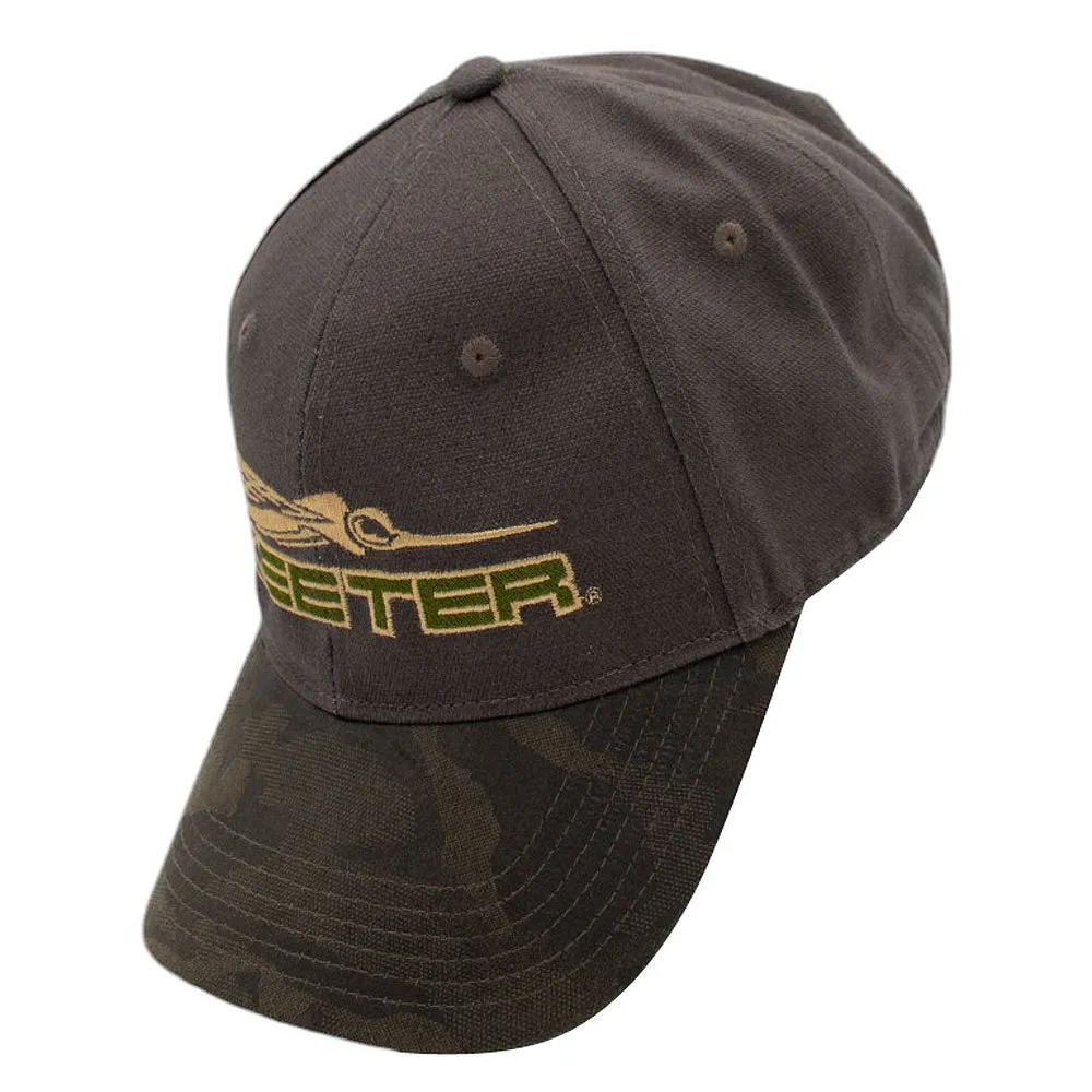 Skeeter Olive Camo Visor Hat