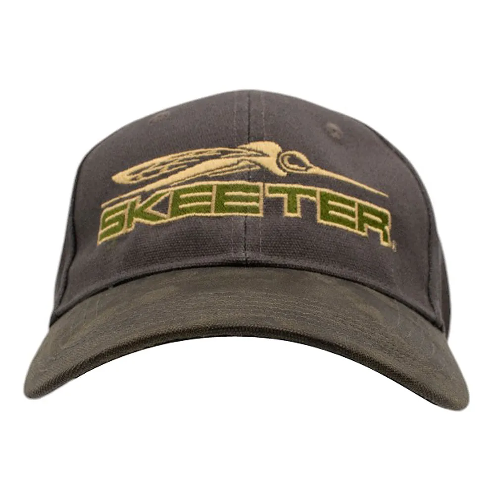 Skeeter Olive Camo Visor Hat