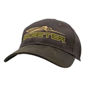 Skeeter Olive Camo Visor Hat